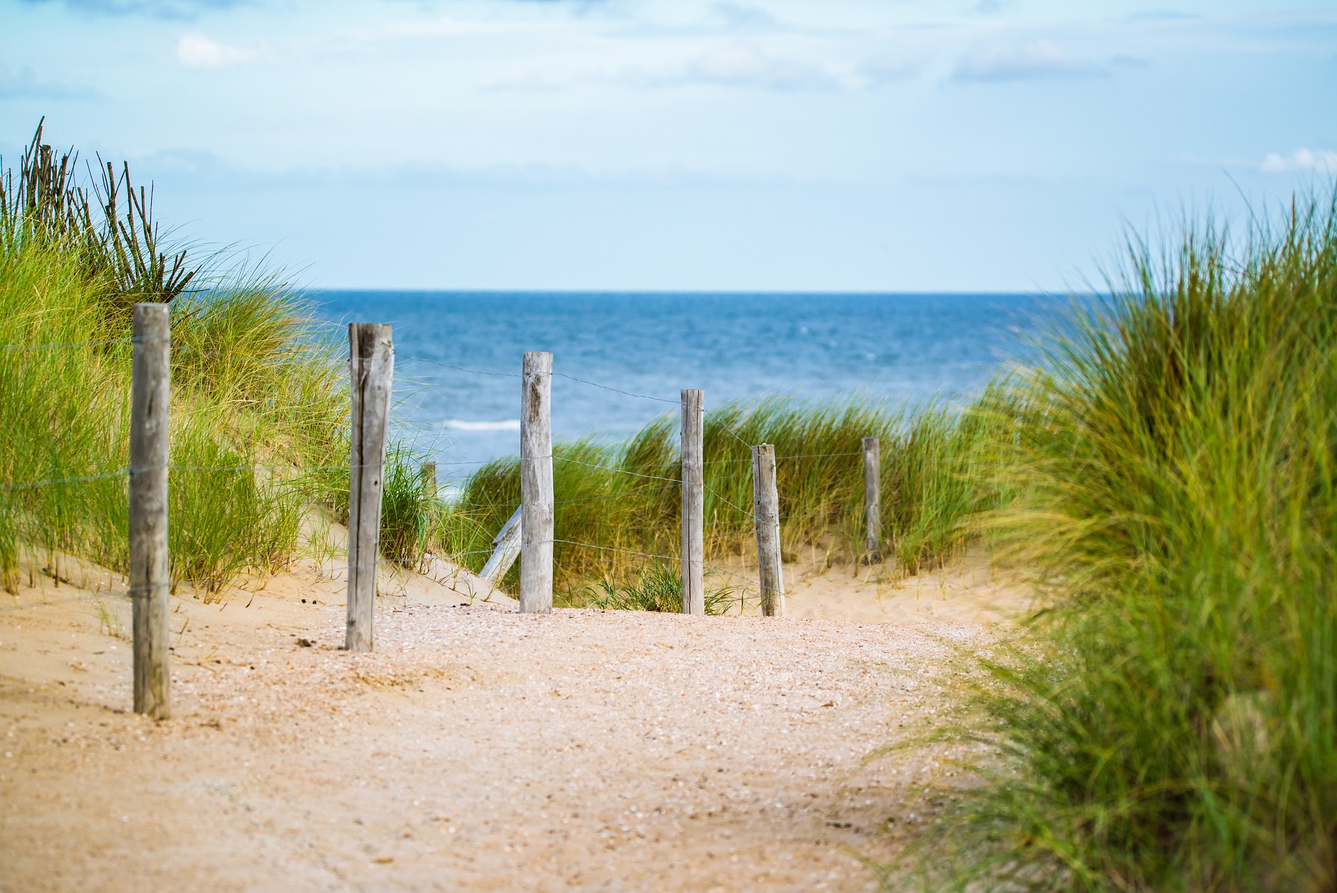 plage sauvage avec vue sur la mer